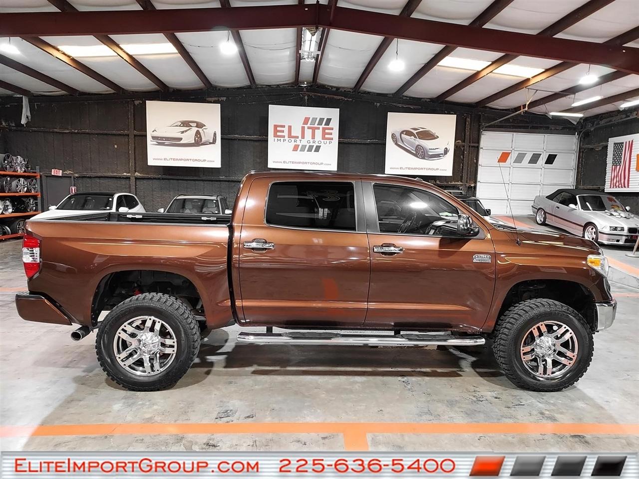 Toyota Tundra 4WD Truck CrewMax 5.7L FFV V8 6-Spd AT Platinum (Natl) 2014