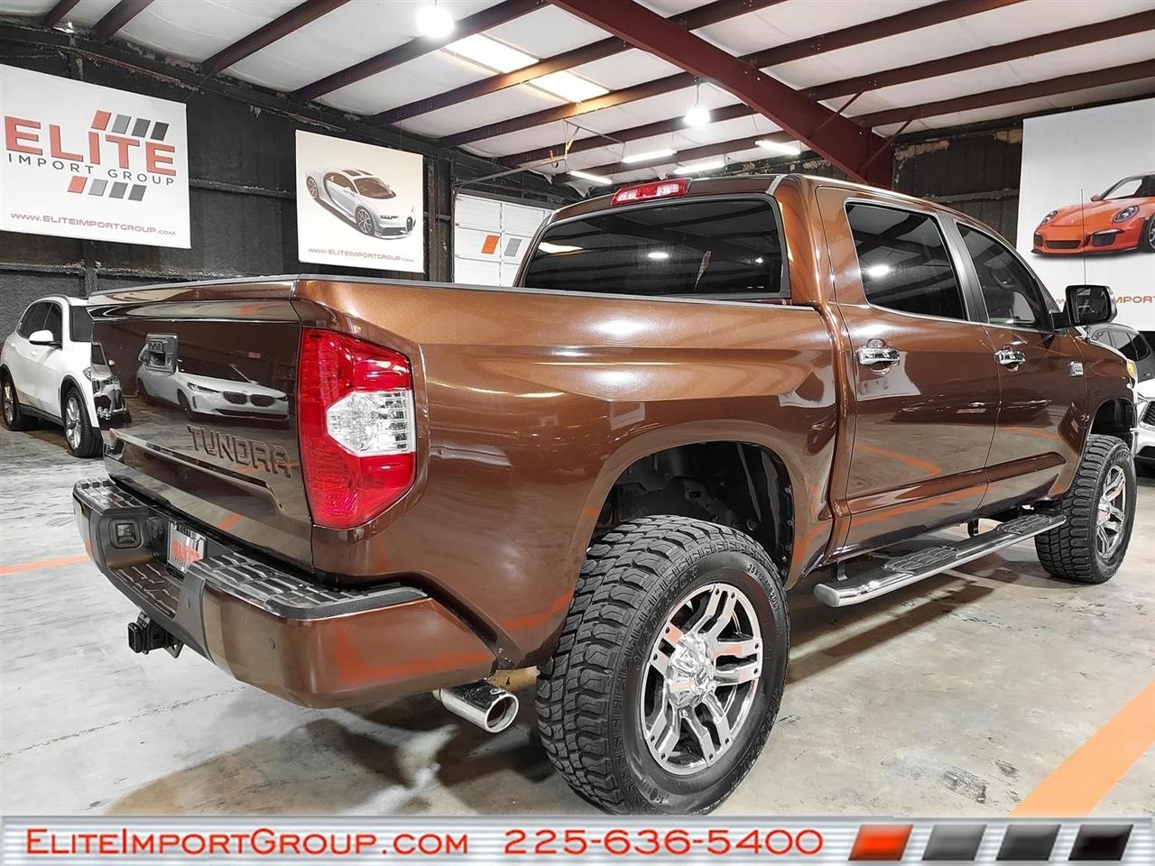 Toyota Tundra 4WD Truck CrewMax 5.7L FFV V8 6-Spd AT Platinum (Natl) 2014