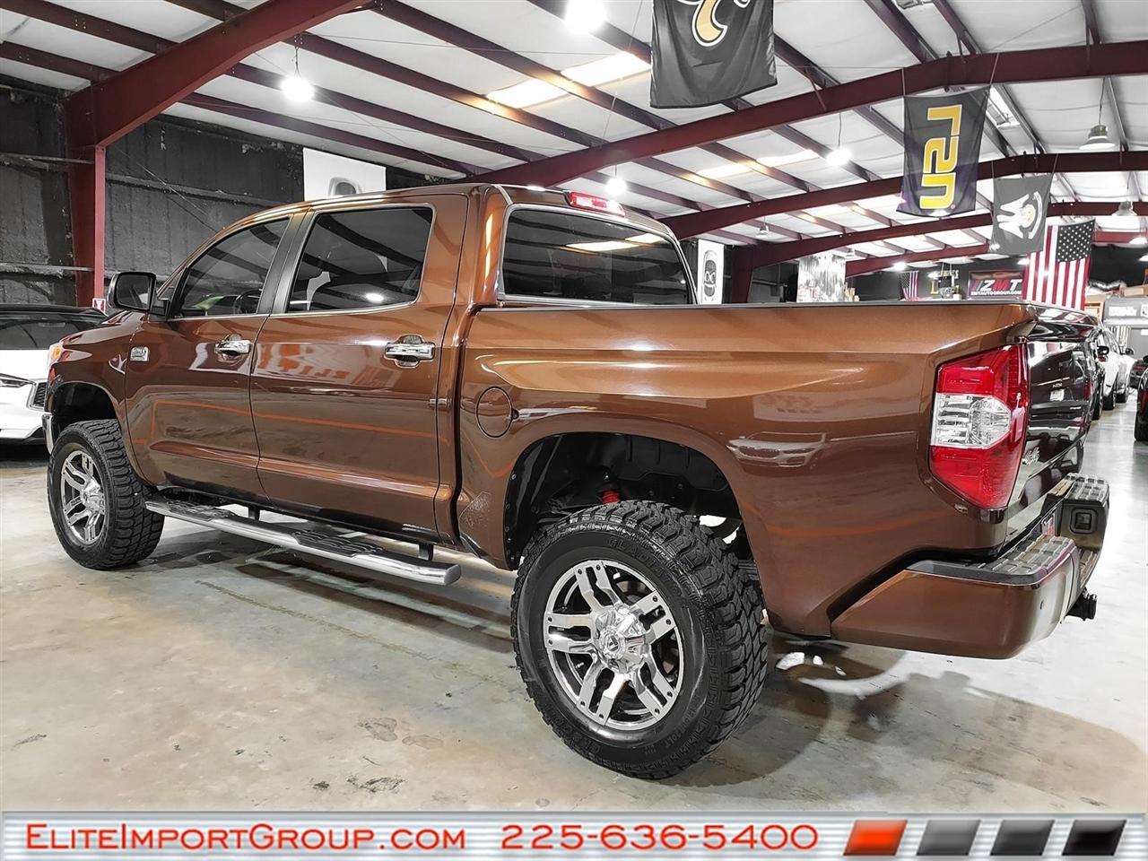 Toyota Tundra 4WD Truck CrewMax 5.7L FFV V8 6-Spd AT Platinum (Natl) 2014