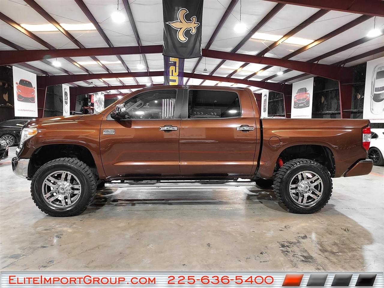 Toyota Tundra 4WD Truck CrewMax 5.7L FFV V8 6-Spd AT Platinum (Natl) 2014