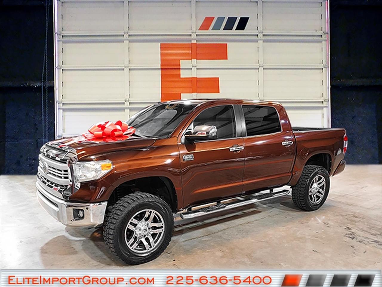 Toyota Tundra 4WD Truck CrewMax 5.7L FFV V8 6-Spd AT Platinum (Natl) 2014