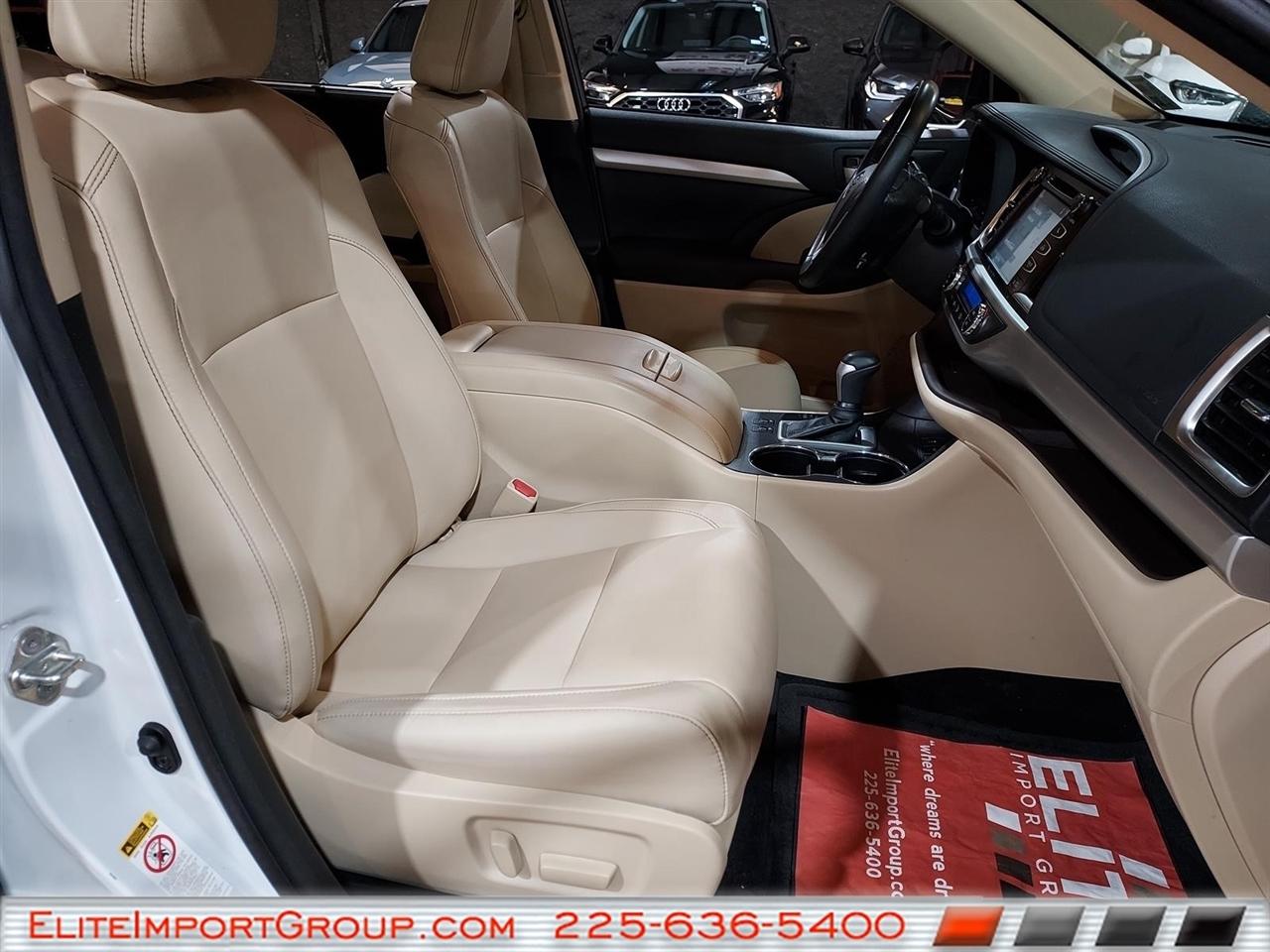 Toyota Highlander XLE V6 FWD (Natl) 2018