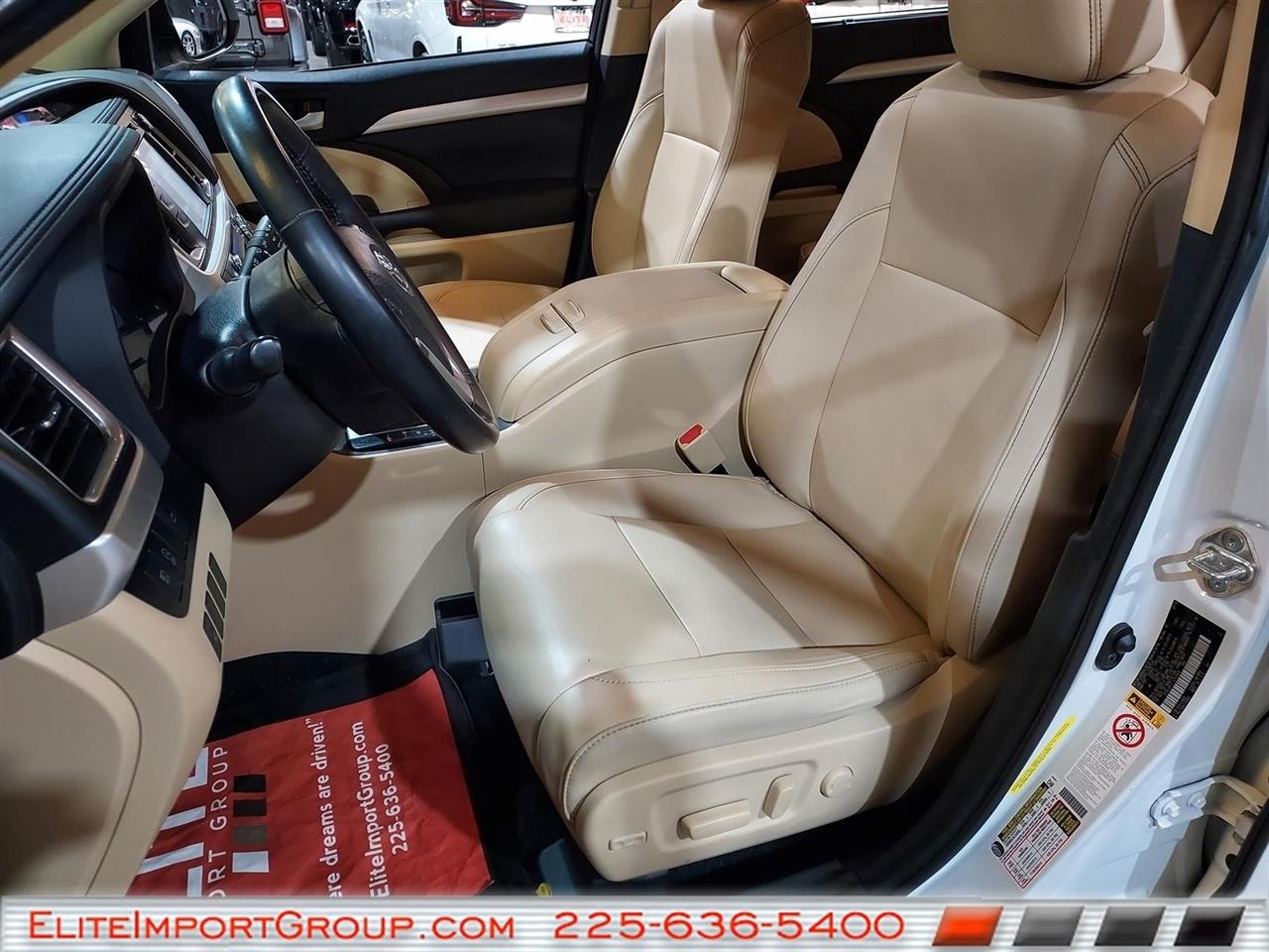 Toyota Highlander XLE V6 FWD (Natl) 2018