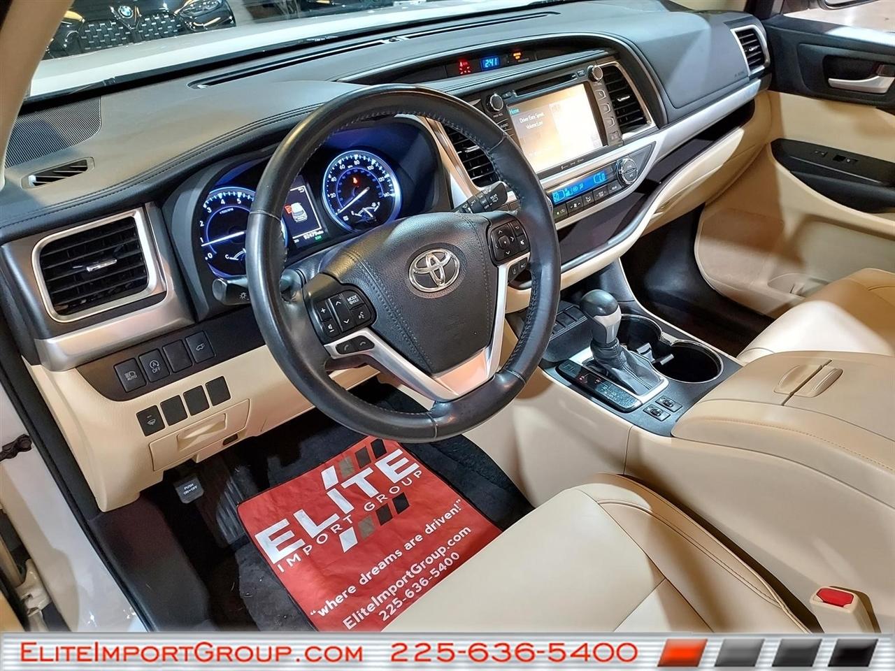Toyota Highlander XLE V6 FWD (Natl) 2018