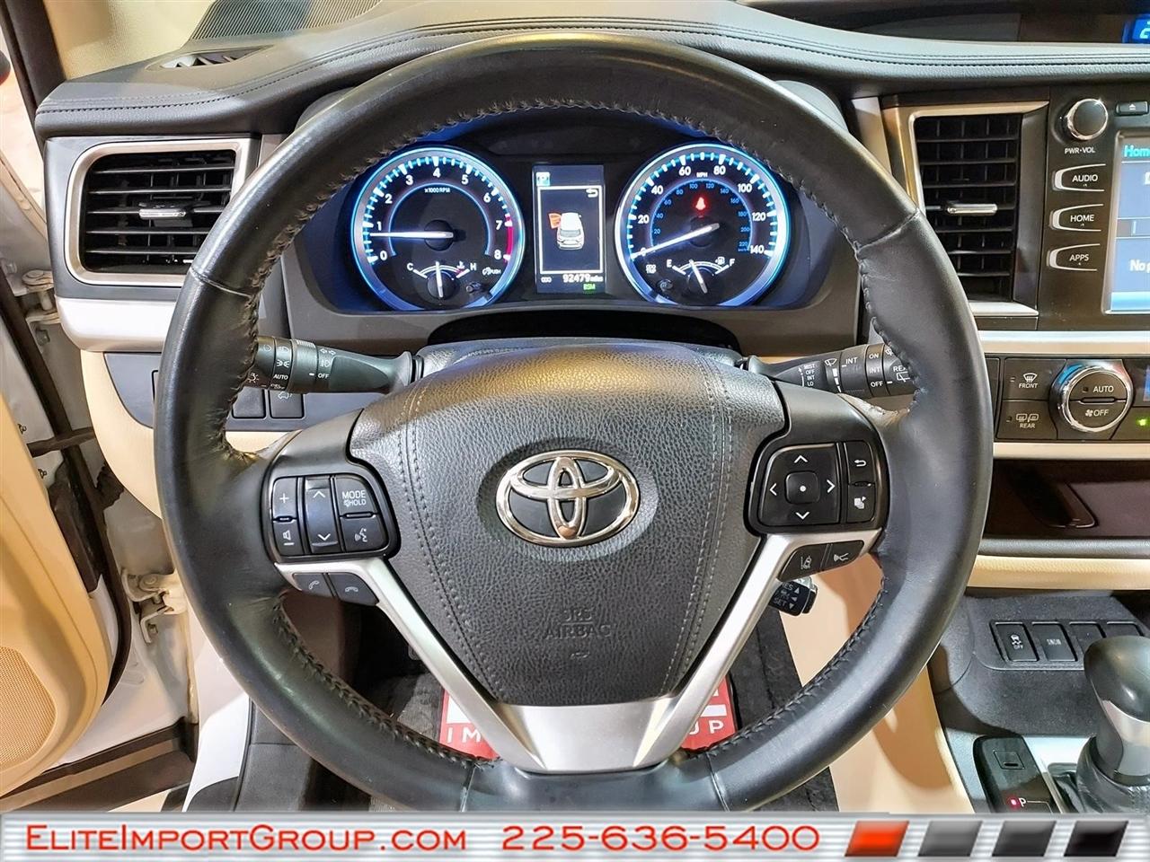 Toyota Highlander XLE V6 FWD (Natl) 2018
