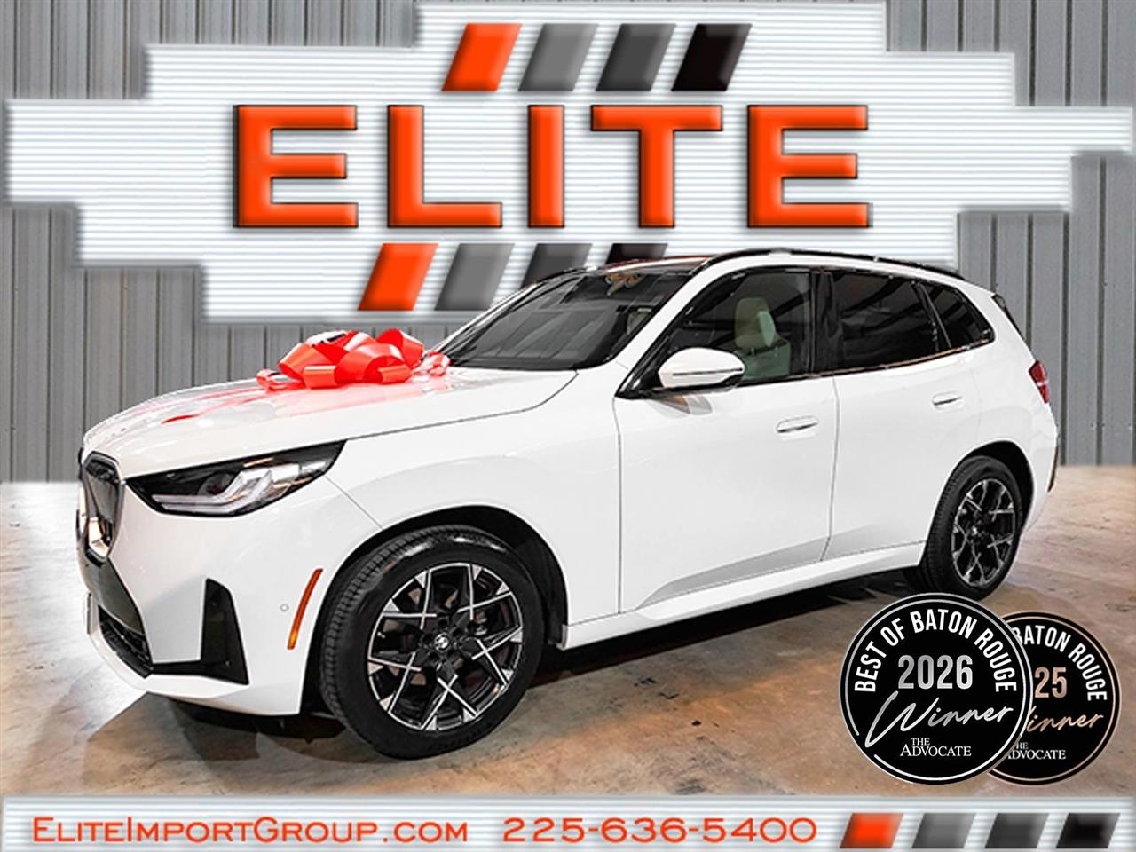 2025 BMW X3 30 xDrive Sports Activity Vehicle