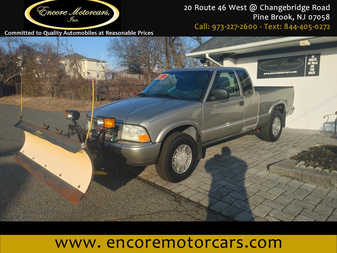 Used 2001 GMC Sonoma SL Ext. Cab Short Bed 4WD for Sale in Pine Brook