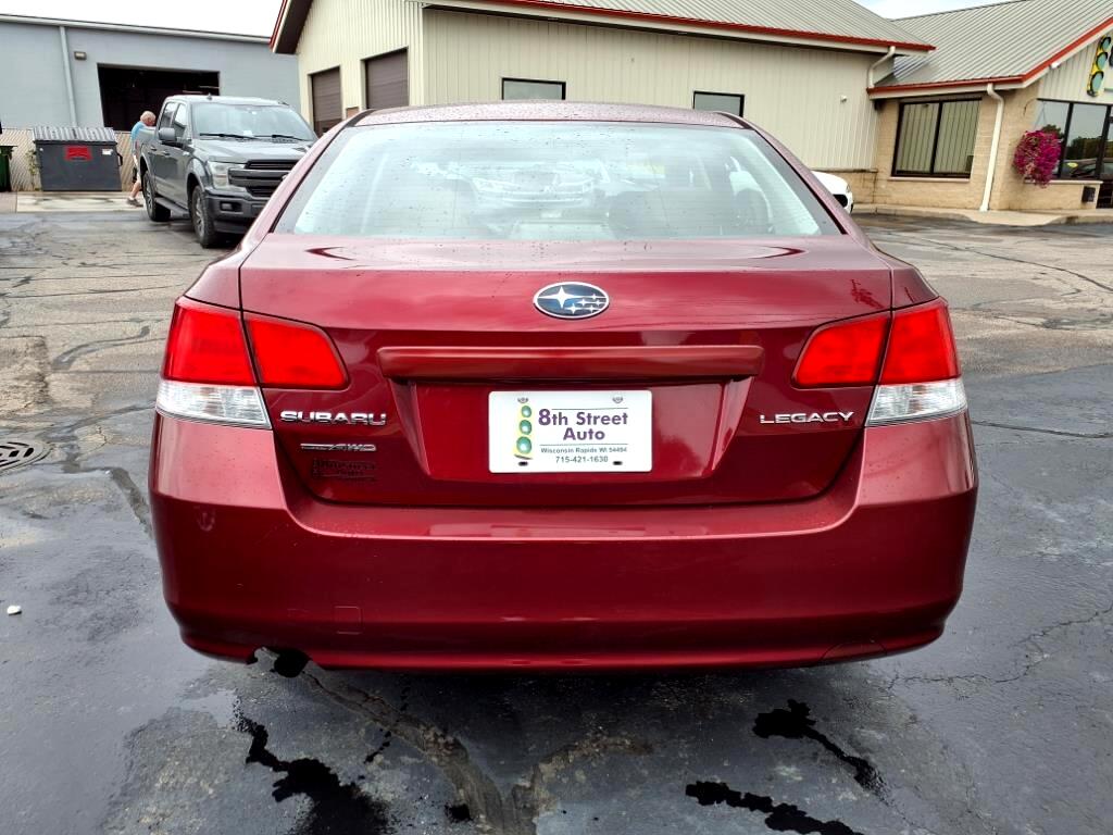 Subaru Legacy 4dr Sdn H4 Auto 2.5i 2012