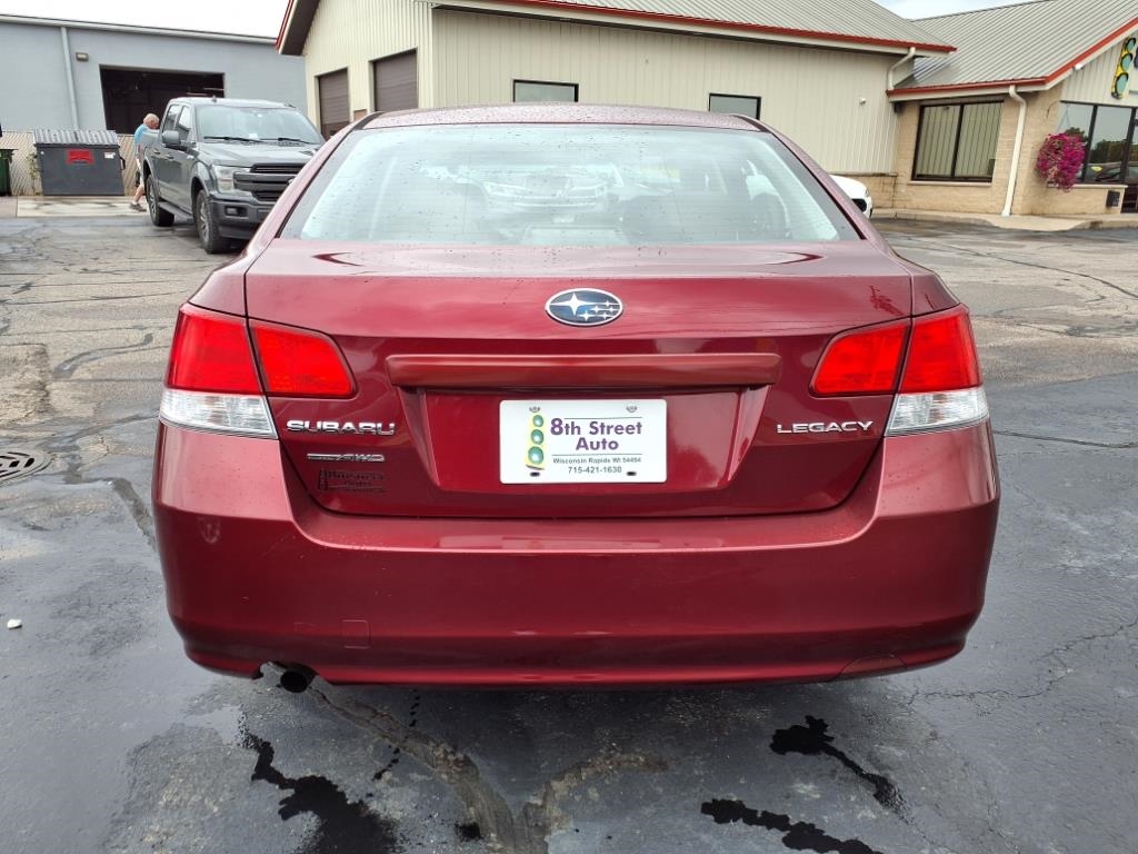 Subaru Legacy 4dr Sdn H4 Auto 2.5i 2012