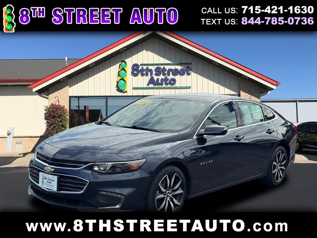 Chevrolet Malibu 4dr Sdn LT w/1LT 2018 Chevrolet Malibu 4dr Sdn LT w/1LT 2018