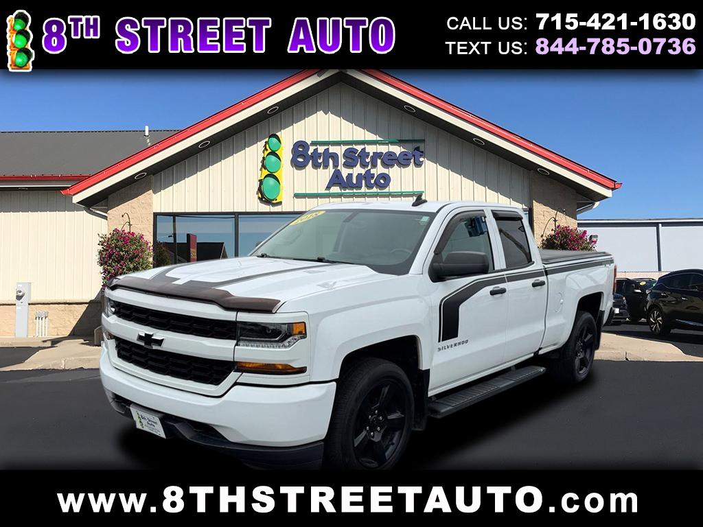 Chevrolet Silverado 1500 4WD Double Cab 143.5" Custom 2018 Chevrolet Silverado 1500 4WD Double Cab 143.5" Custom 2018