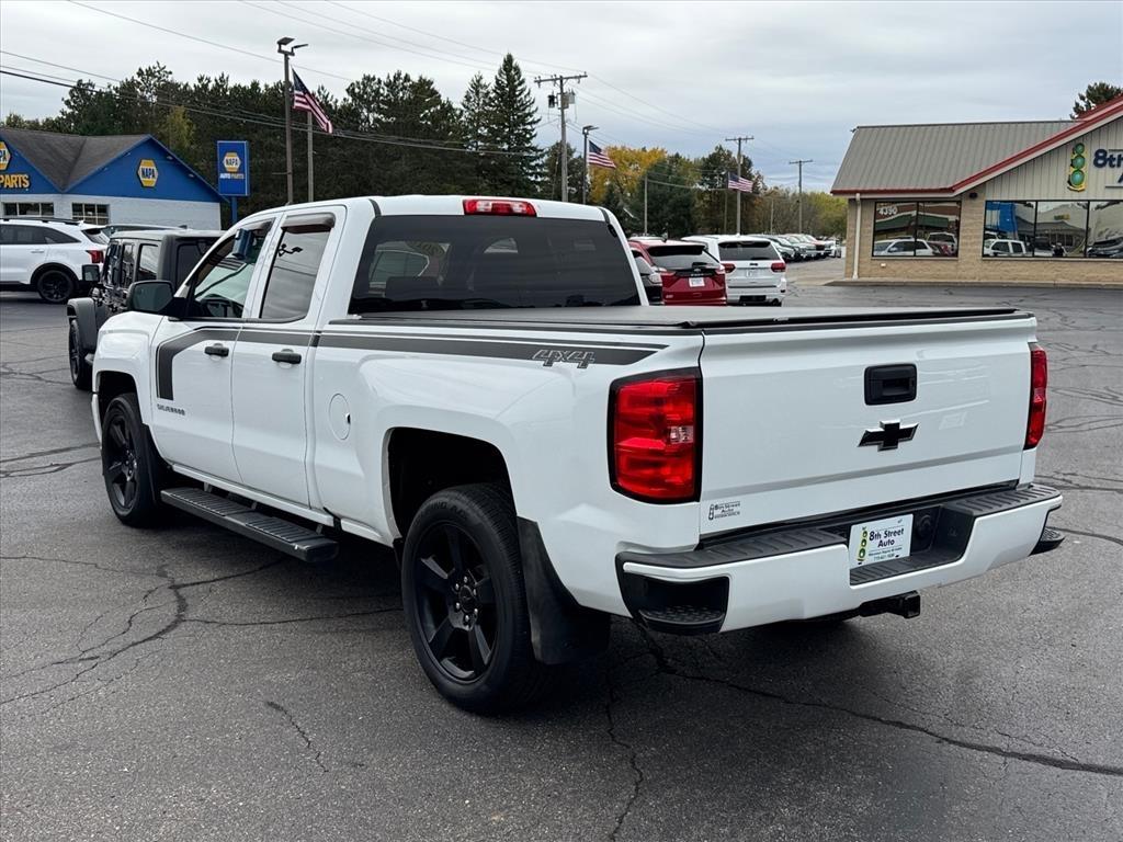 Chevrolet Silverado 1500 4WD Double Cab 143.5" Custom 2018
