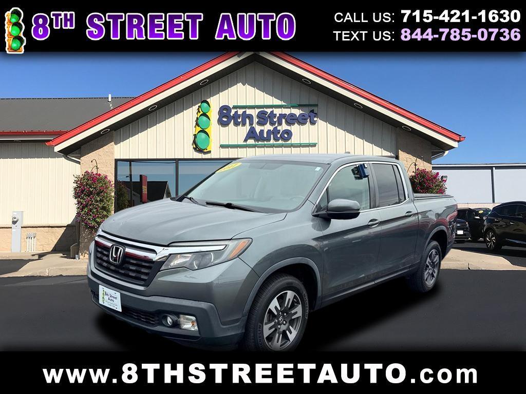 2017 Honda Ridgeline RTL 4x4 Crew Cab 5.3' Bed