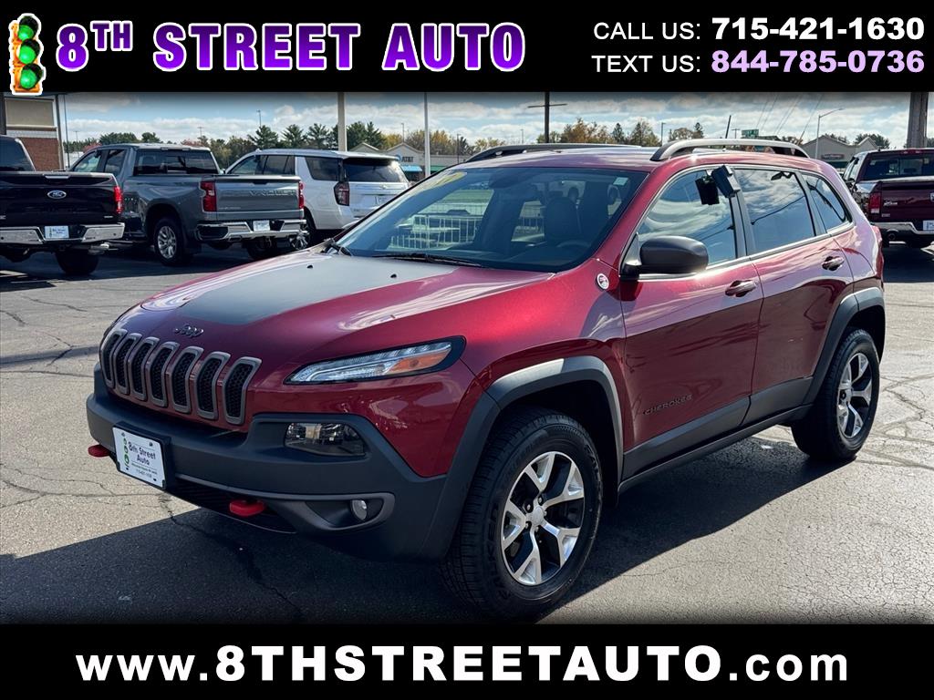 Jeep Cherokee Trailhawk 4x4 *Ltd Avail* 2017 Jeep Cherokee Trailhawk 4x4 *Ltd Avail* 2017