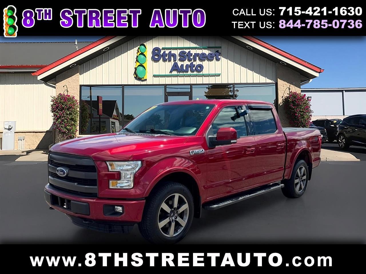 2016 Ford F-150 4WD SuperCrew 145" XLT