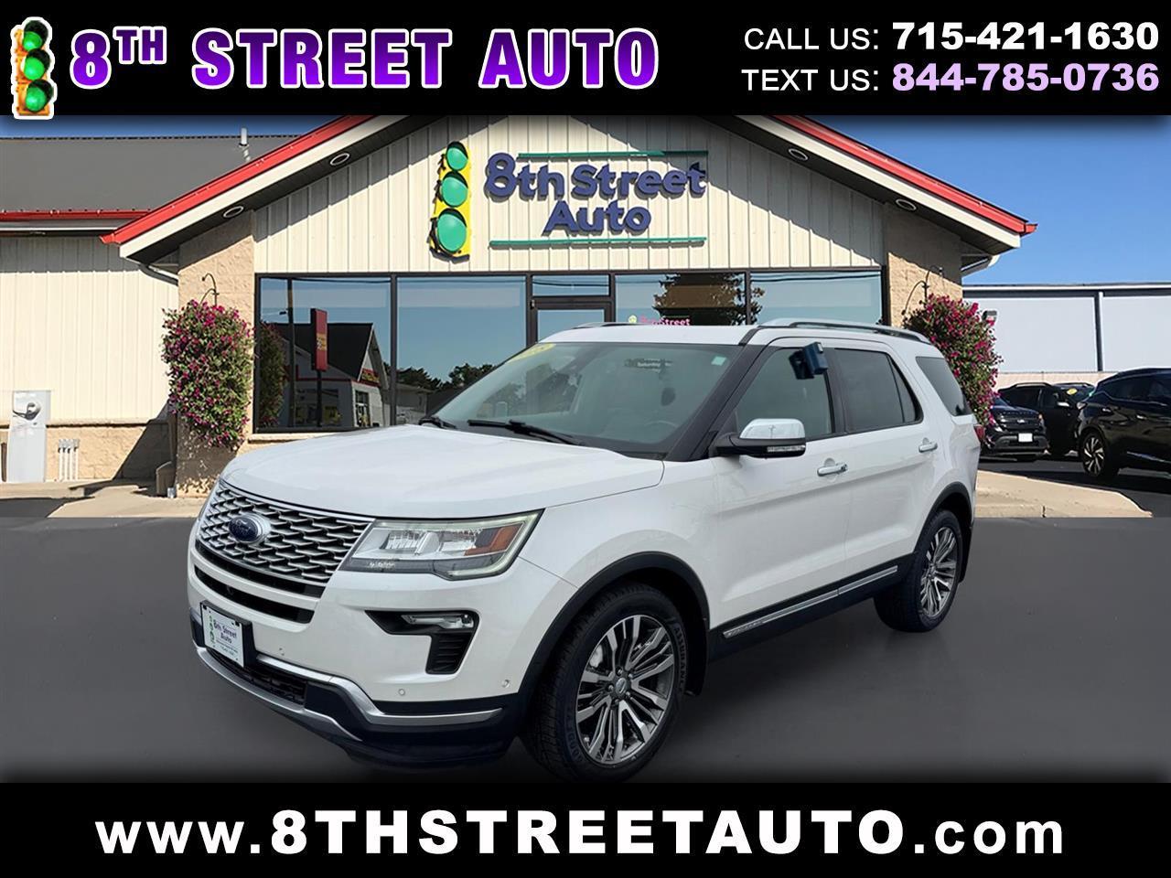 2018 Ford Explorer Platinum 4WD