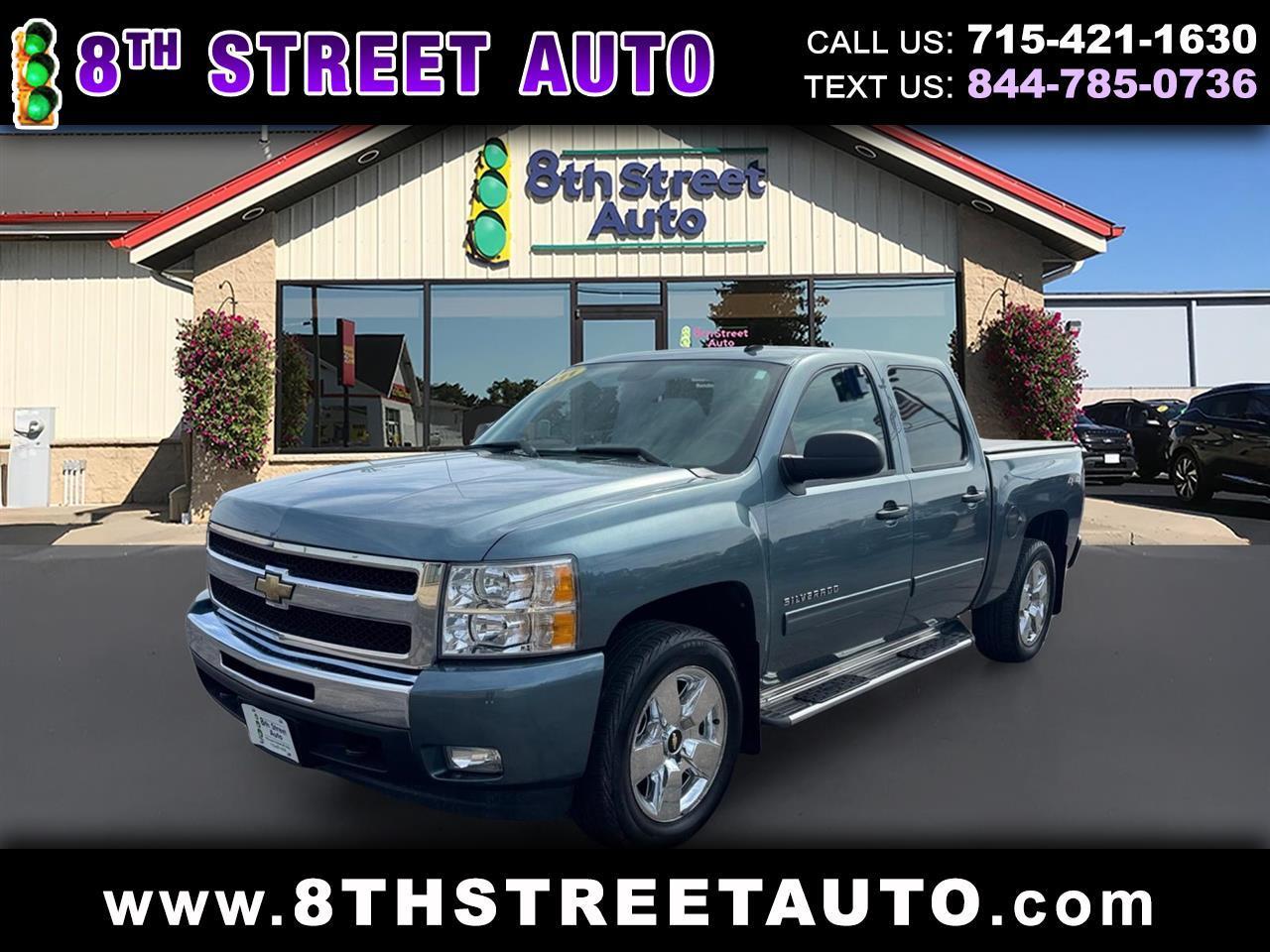 2011 Chevrolet Silverado 1500 4WD Crew Cab 143.5" LT