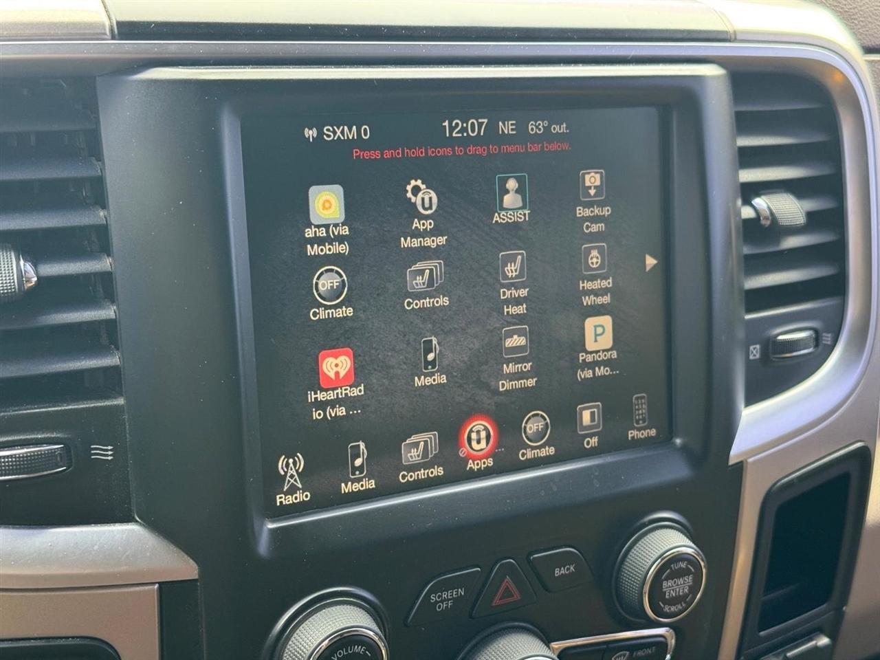 RAM 2500 4WD Mega Cab 160.5" Big Horn 2016