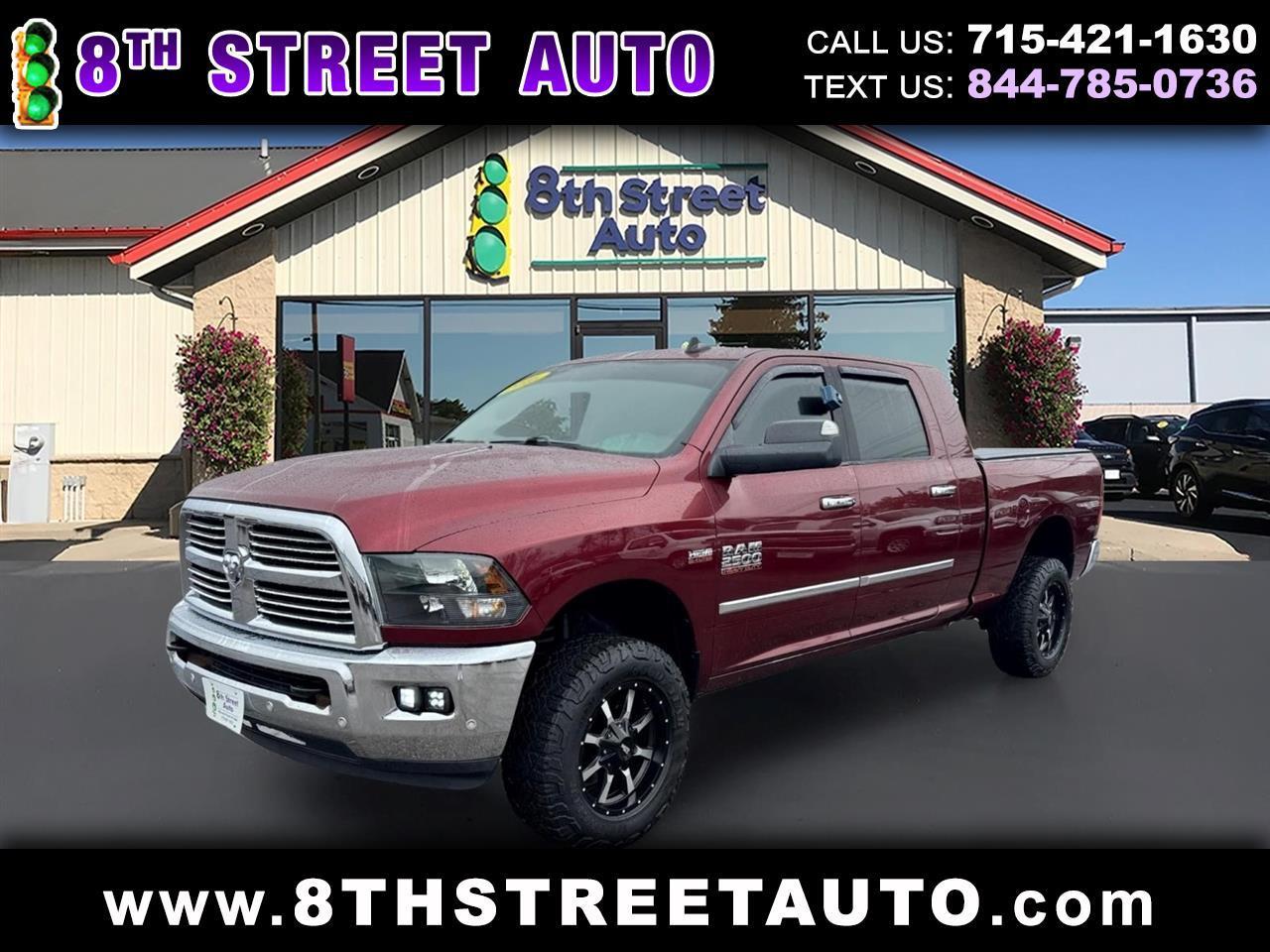 2016 RAM 2500 4WD Mega Cab 160.5" Big Horn