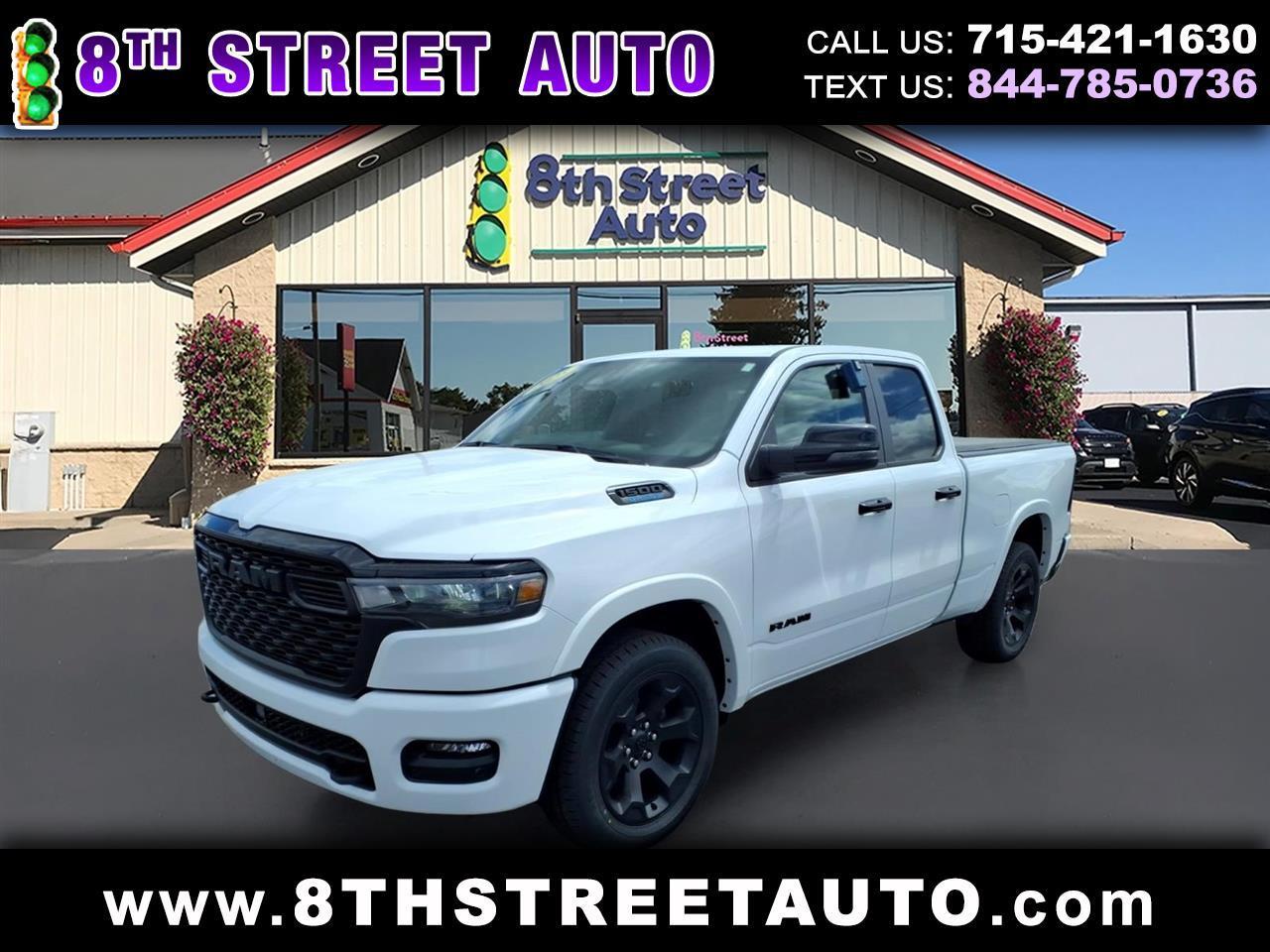 2025 RAM 1500 Big Horn 4x4 Quad Cab 6'4" Box