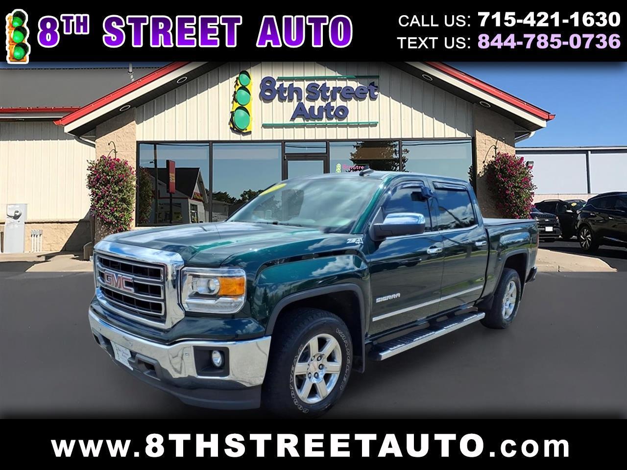 GMC Sierra 1500 4WD Crew Cab 143.5" SLT 2015