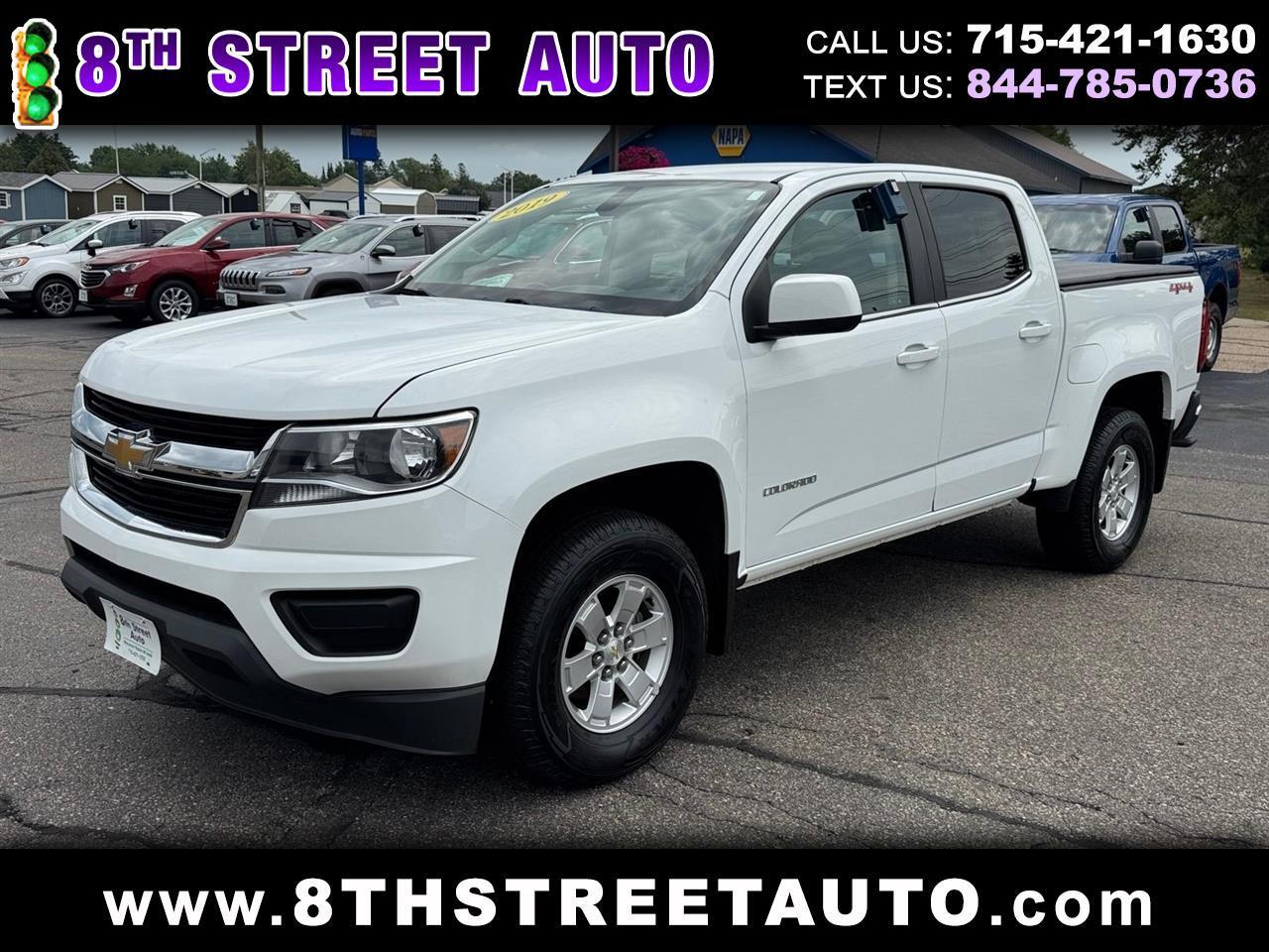 2019 Chevrolet Colorado 4WD Crew Cab 128.3" Work Truck