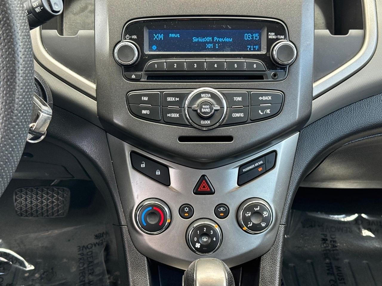 Chevrolet Sonic 5dr HB Auto LT 2015