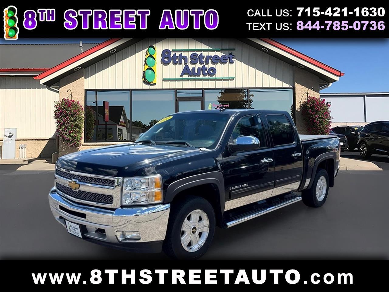 2012 Chevrolet Silverado 1500 4WD Crew Cab 143.5" LT