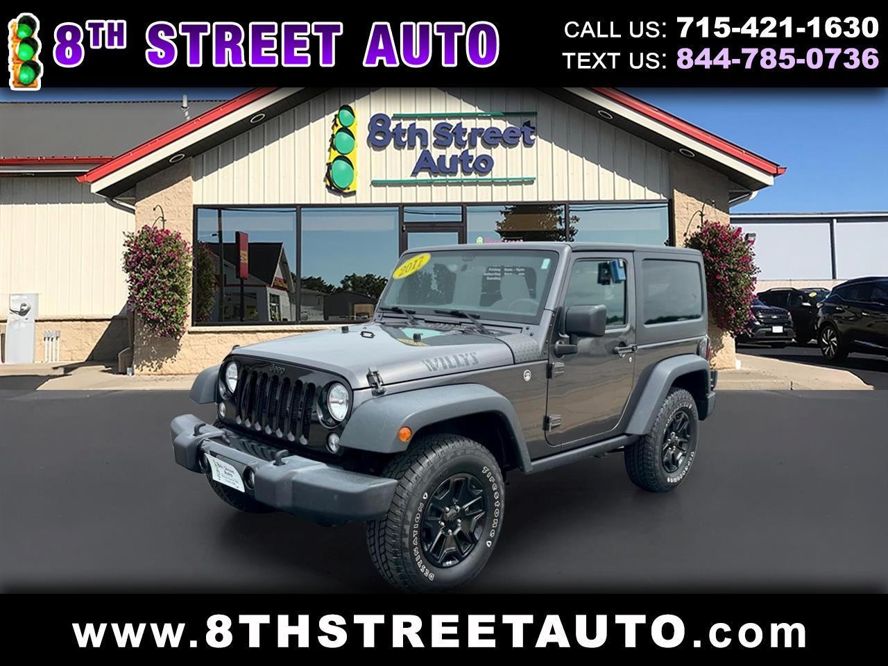 2017 Jeep Wrangler Willys Wheeler 4x4