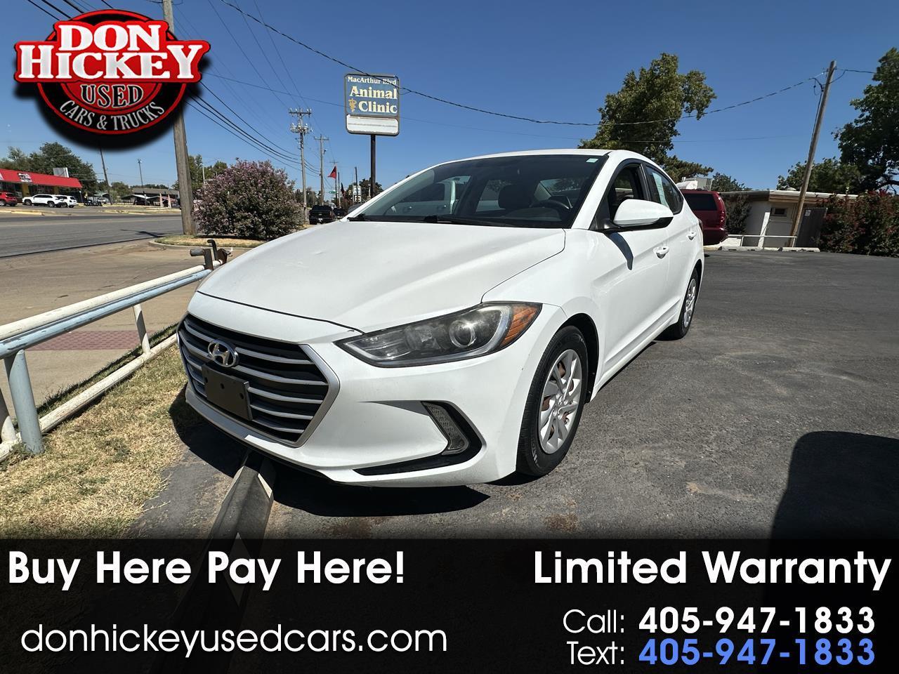Hyundai Elantra SE 2.0L Auto (Alabama) *Ltd Avail* 2017