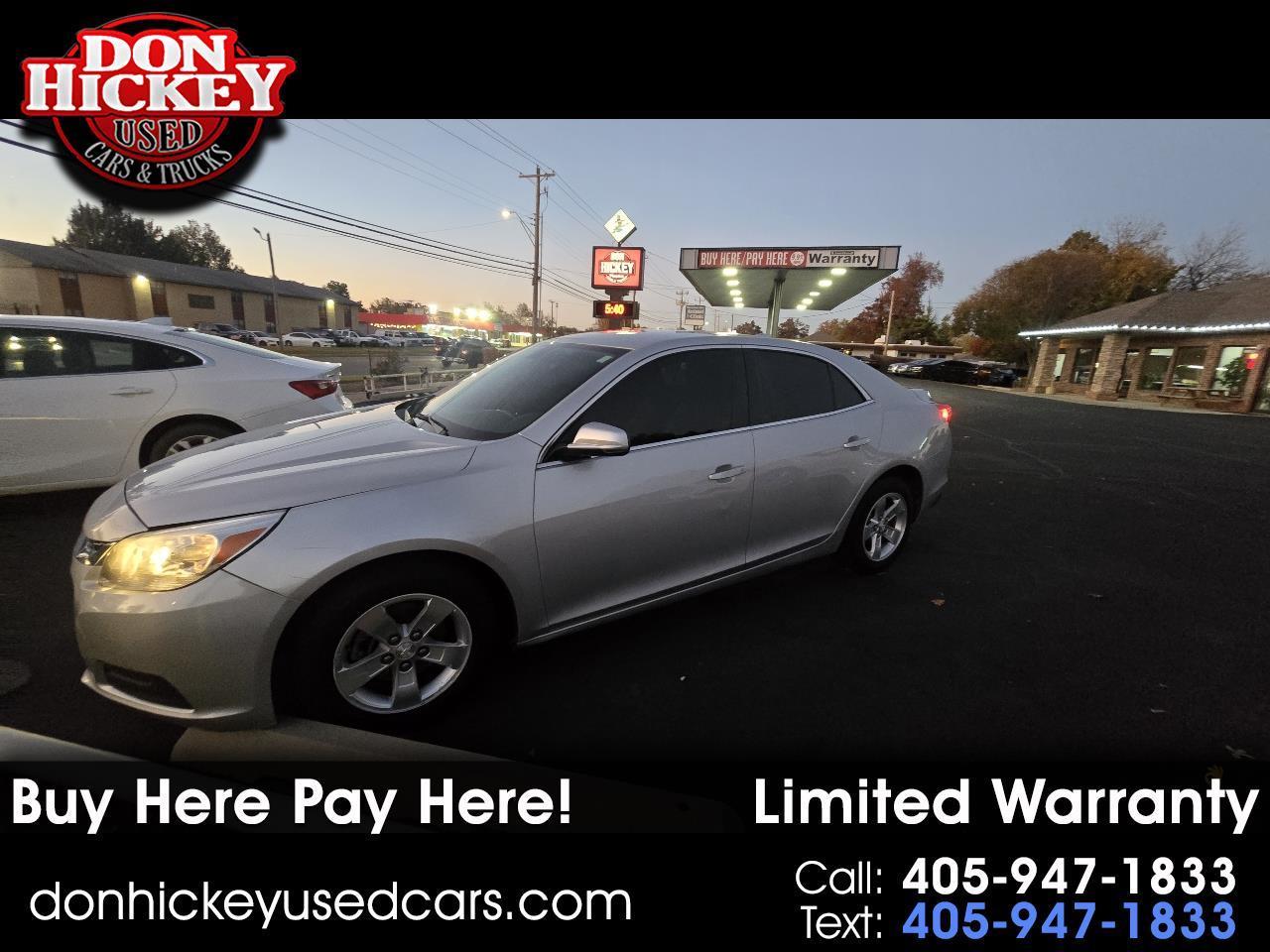 Chevrolet Malibu Limited 4dr Sdn LT 2016