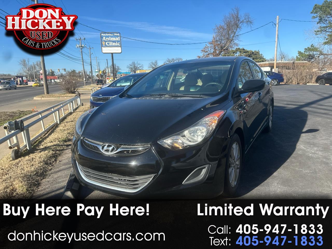 Hyundai Elantra 4dr Sdn Auto 2012