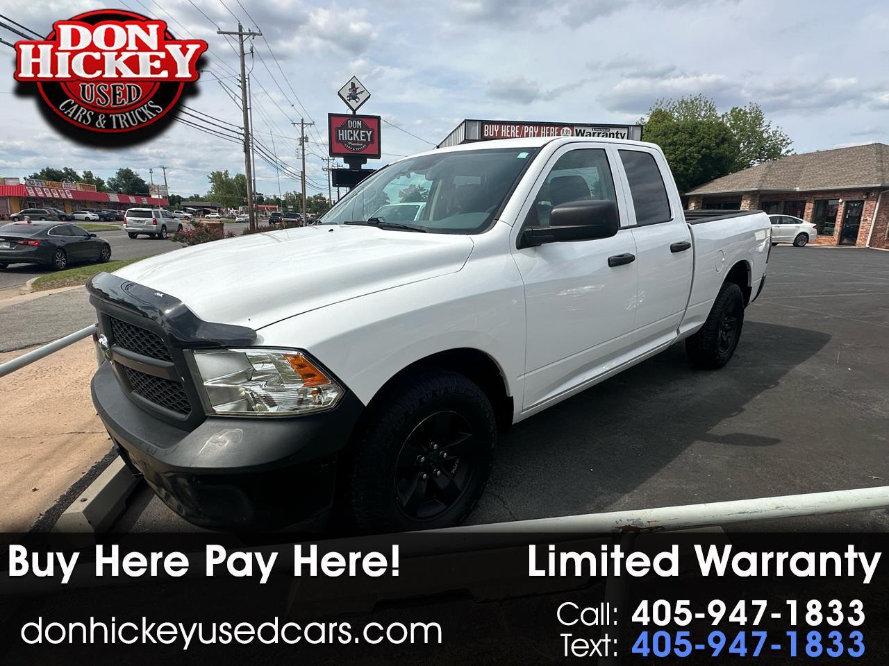 RAM 1500 Classic Tradesman 4x2 Quad Cab 6'4" Box 2019
