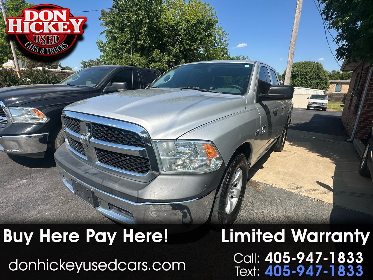 RAM 1500 2WD Quad Cab 140.5" Tradesman 2014