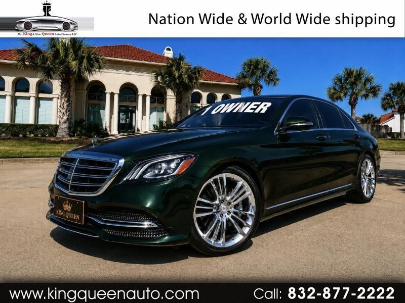 2020 Mercedes-Benz S-Class S560 / 1 Owner