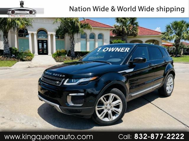 Black 2017 Land Rover Range Rover Evoque SUV / Crossover All-Wheel Drive Automatic