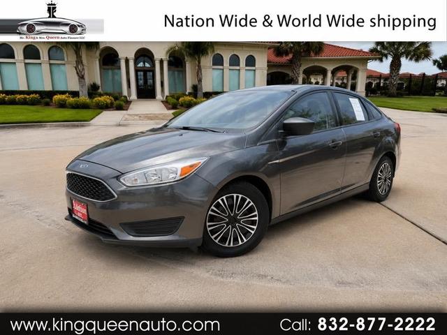 Gray 2018 Ford Focus Sedan Front-Wheel Drive Automatic
