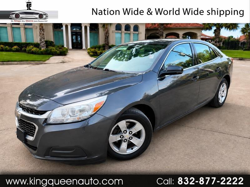 Gray 2015 Chevrolet Malibu Sedan Front-Wheel Drive Automatic