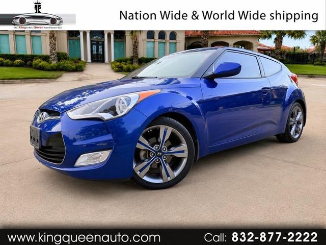Blue 2016 Hyundai Veloster Coupe Automatic