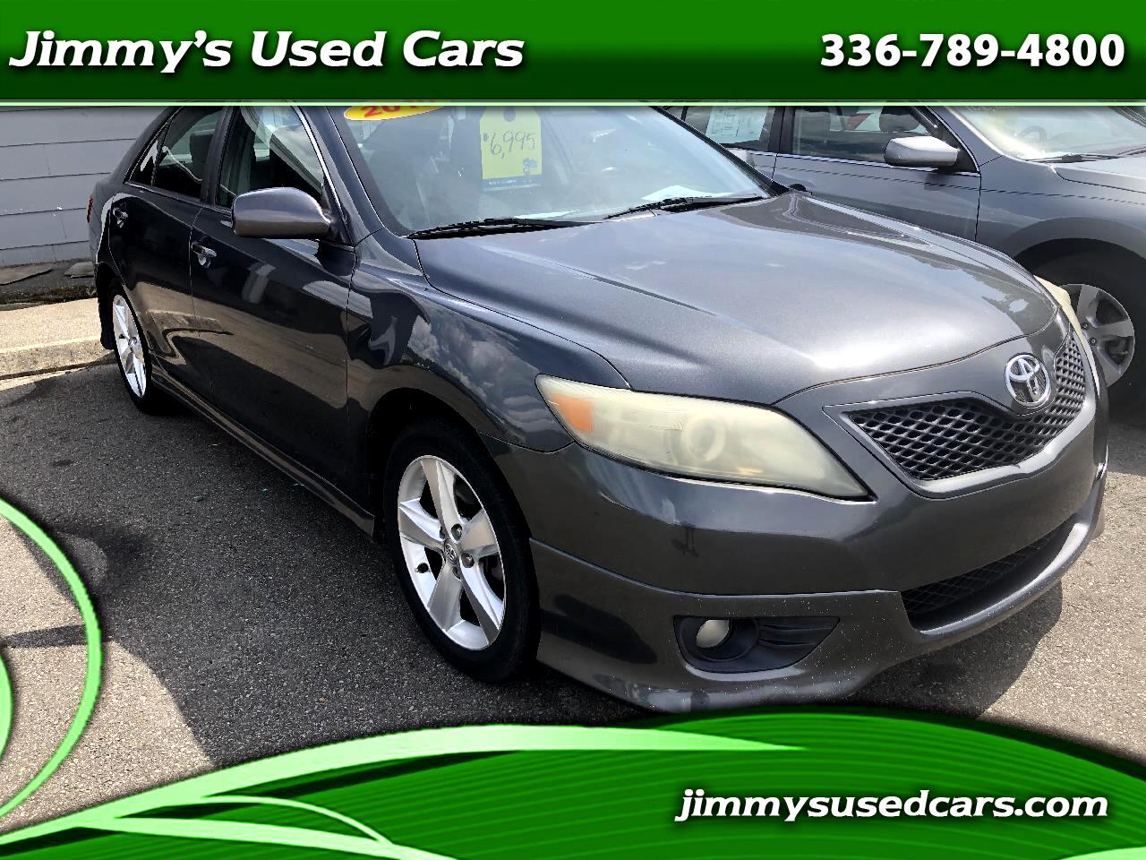 Used 2010 Toyota Camry 4dr Sedan Auto for Sale in Mount Airy NC 27030 Jimmy's Used Cars