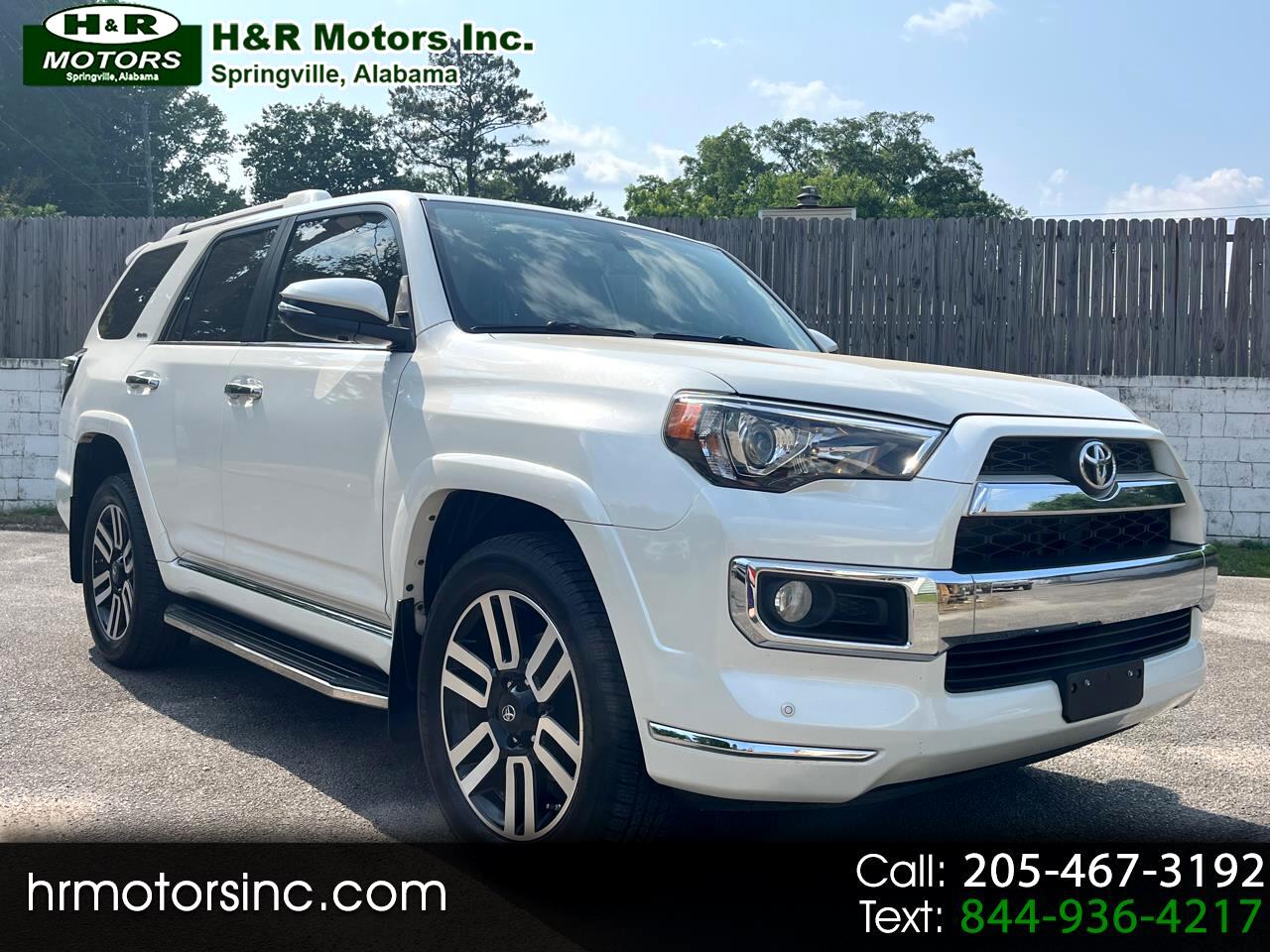 Toyota 4Runner Limited 4WD (Natl) 2018
