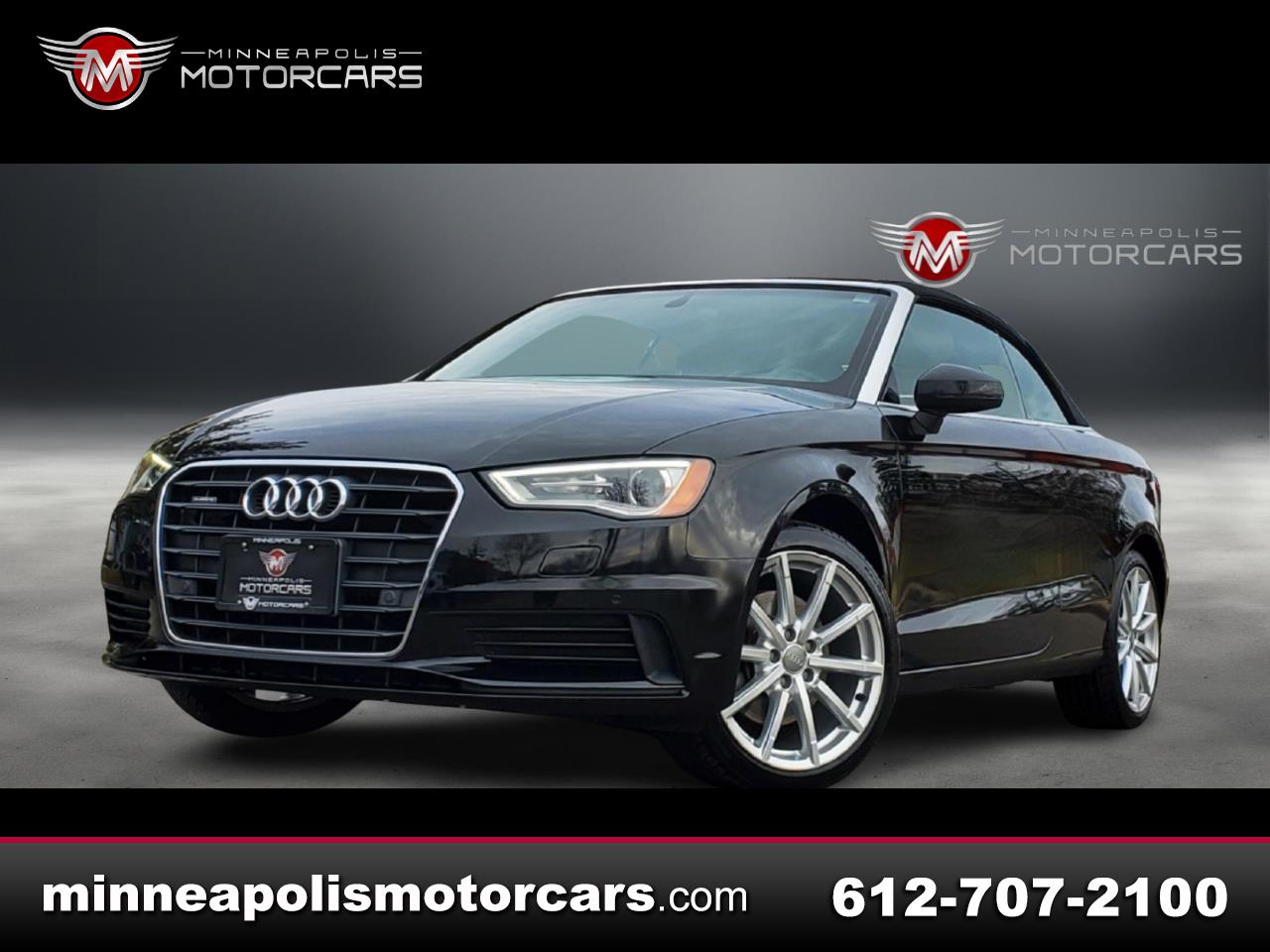 2015 Audi A3 2.0T Premium Plus Quattro Convertible