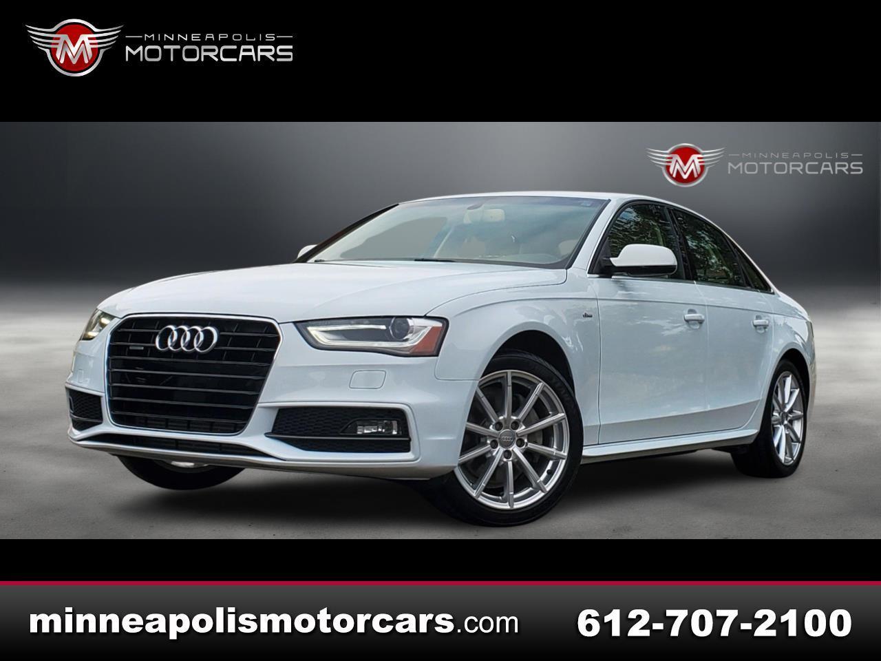 2016 Audi A4 2.0T Premium Plus Quattro S-Line