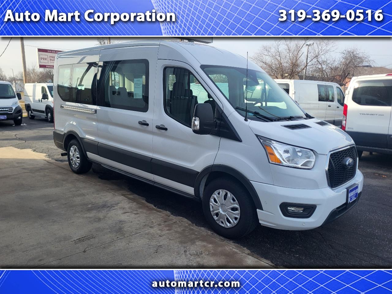 2022 Ford Transit 350 Wagon Med. Roof XLT w/Sliding Pass. 148-in. WB