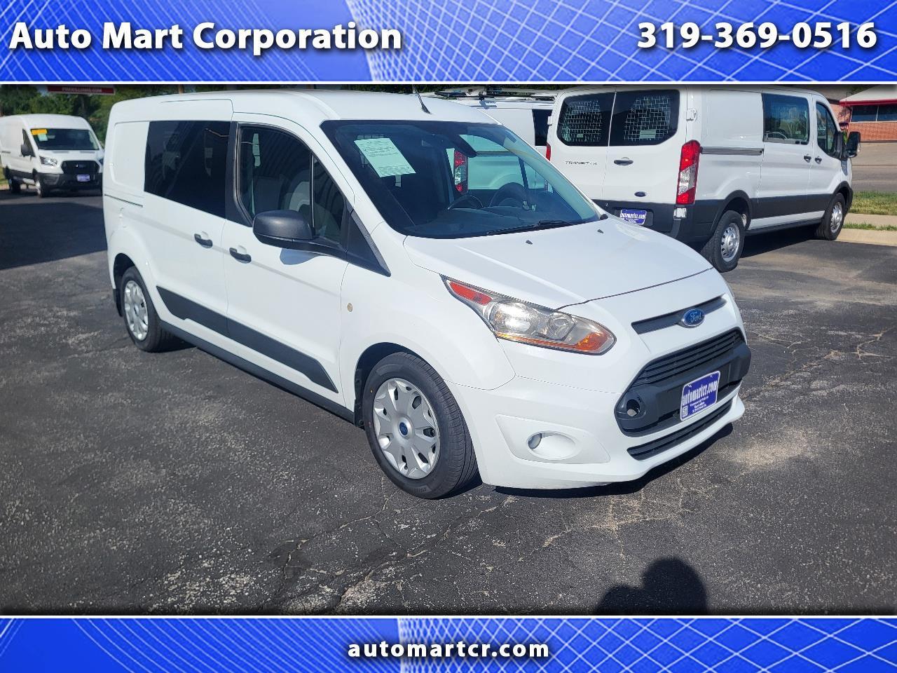 Ford Transit Connect Cargo Van XLT LWB w/Rear 180 Degree Door 2016