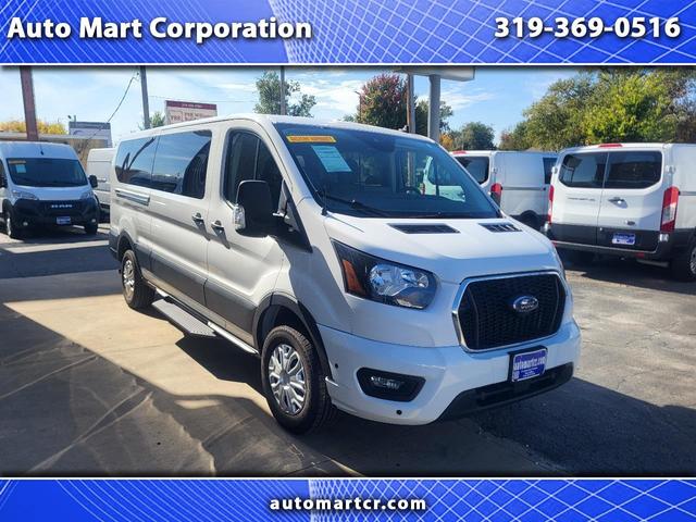 White 2025 Ford Transit Passenger Van Rear-Wheel Drive