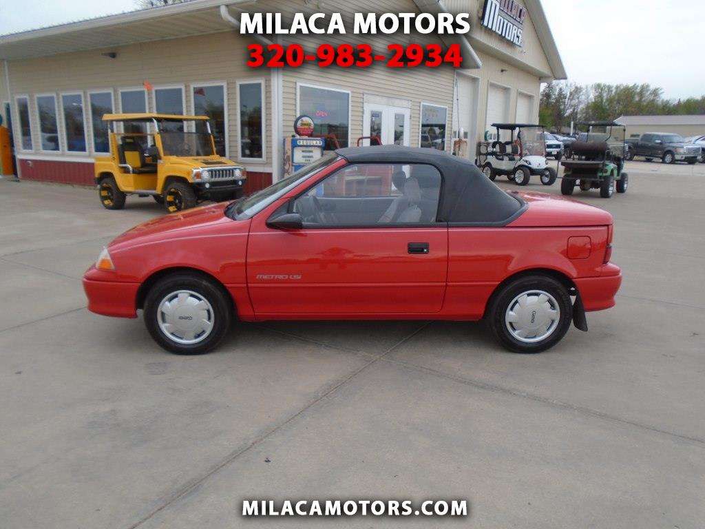 1992 Geo Metro LSi convertible