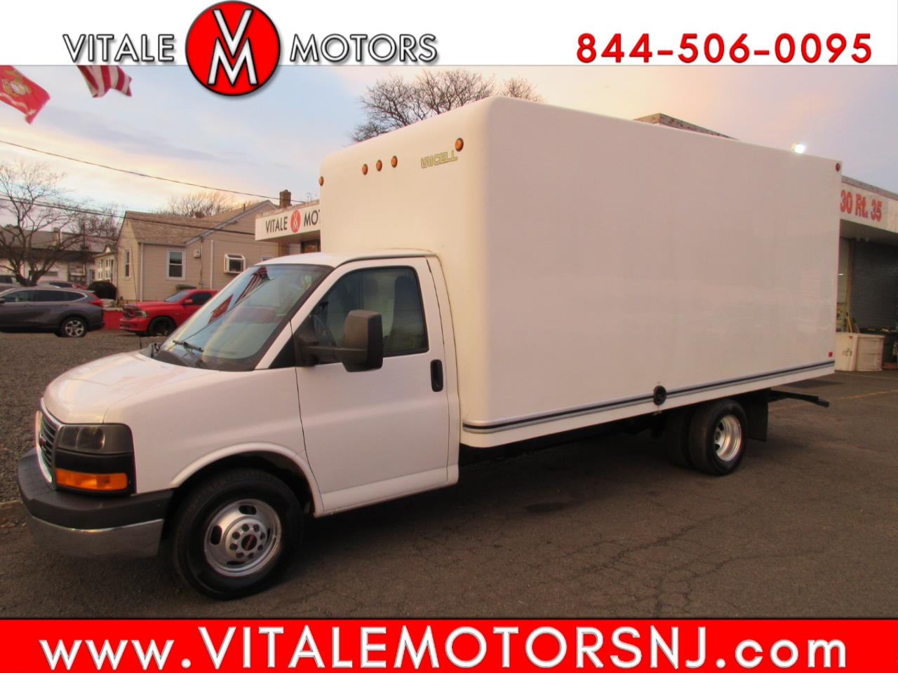 Used 2017 GMC Savana G3500, 15' 9" BOX TRUCK, for Sale in South Amboy
