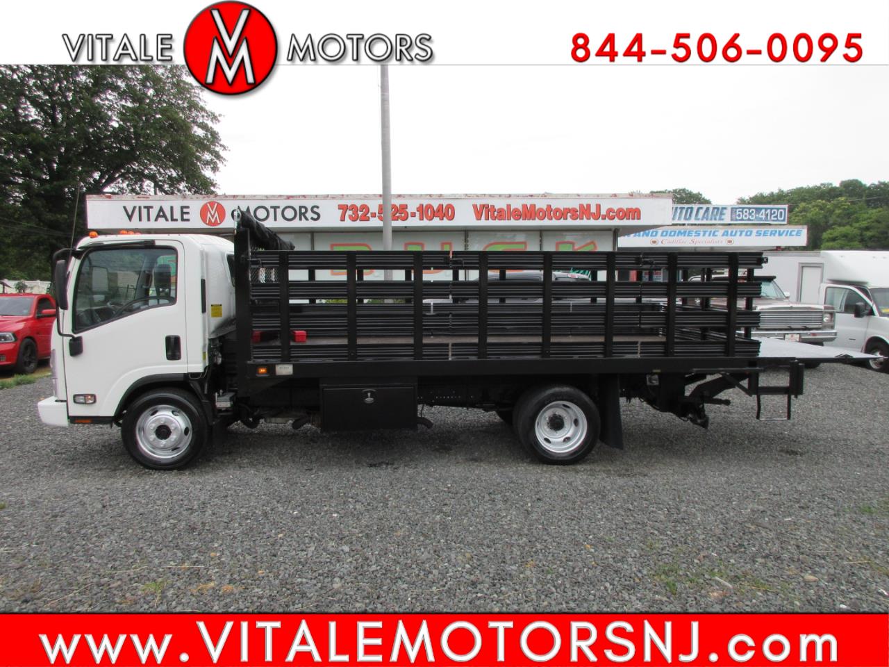 Used 2019 Chevrolet Chassis 4500 17 FOOT FLATBED, STAKE BED, 58K GAS