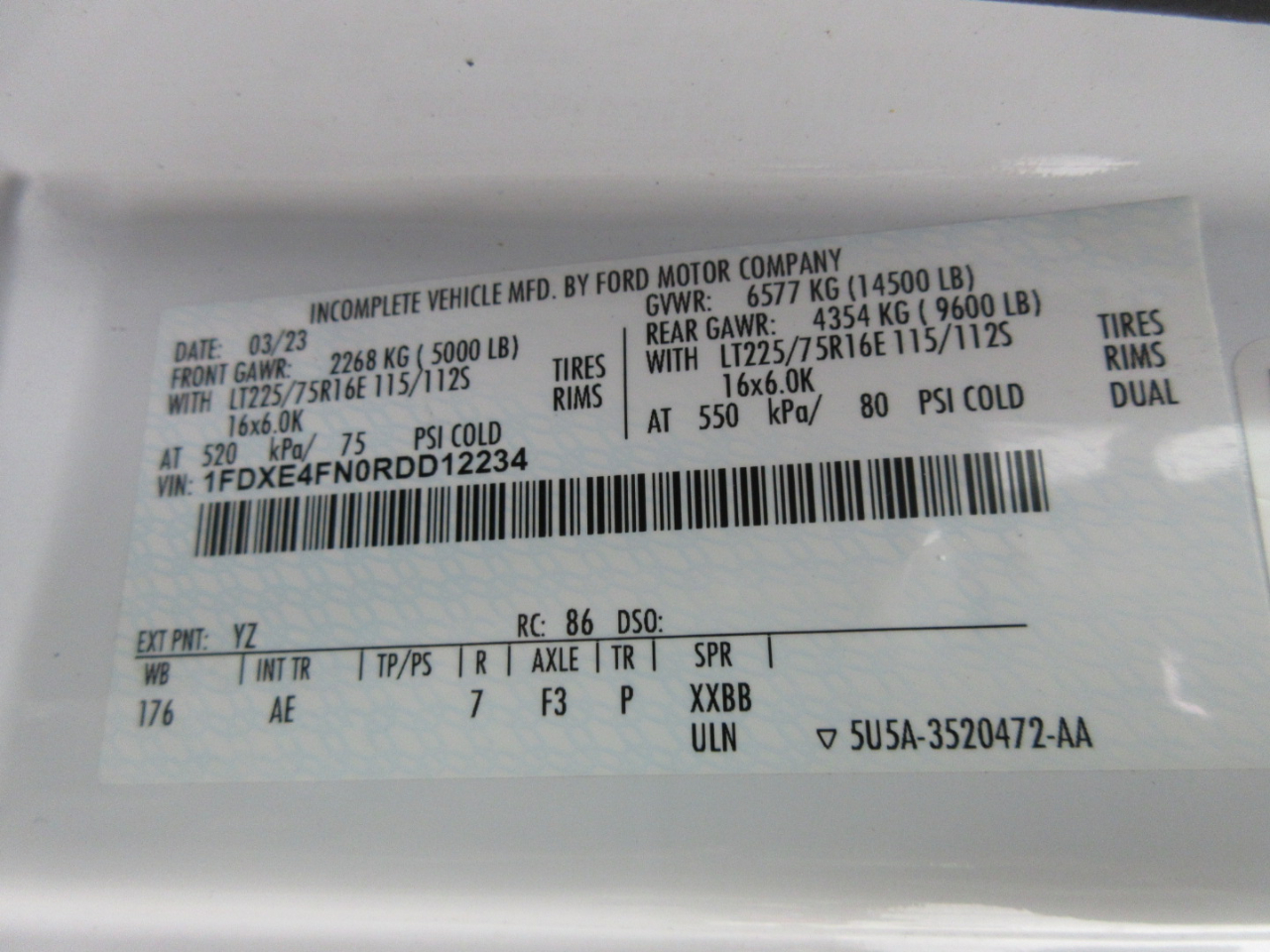 Ford Econoline E-450 2024 Ford Econoline E-450 2024